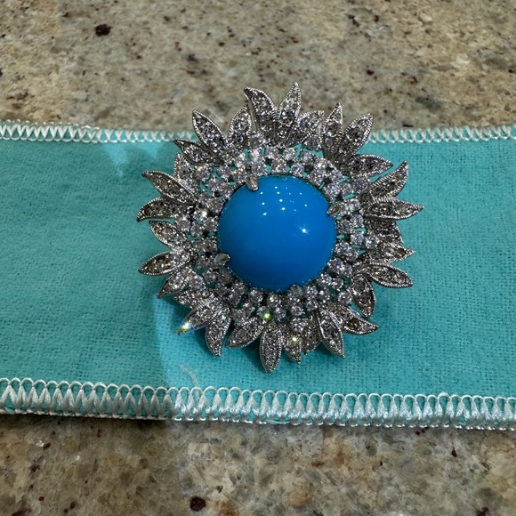 Jewelry - GORGEOUS MASSIVE TURQUOISE RING